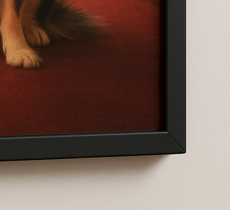 Frame corner detail